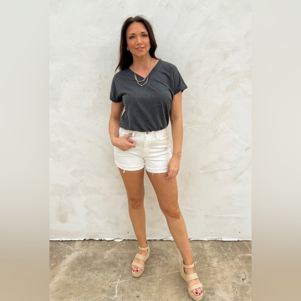 Charcoal grey body suit